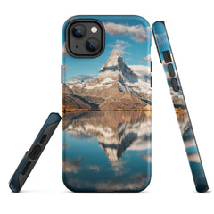 iPhone® Tough Case - Nature - Mountain Style 1 - Matte - iPhone 14 Plus