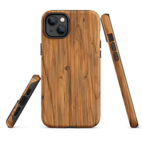 iPhone® Tough Case - Nature - Wood 1 - Matte - iPhone 14 Plus