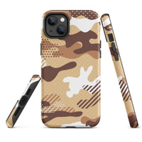 iPhone® Tough Case - Pattern - Desert Camo 1 - Matte - iPhone 14 Plus