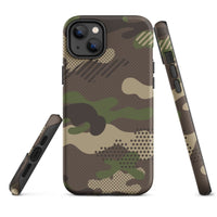 iPhone® Tough Case - Pattern - Forest Camo 1 - Matte - iPhone 14 Plus