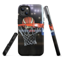 iPhone® Tough Case - Sports - Basketball Style 1 - Matte - iPhone 14 Plus