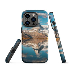 iPhone® Tough Case - Nature - Mountain Style 1 - Matte - iPhone 14 Pro