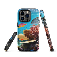 iPhone® Tough Case - Nature - Sea Style 1 - Matte - iPhone 14 Pro