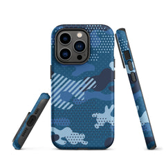 iPhone® Tough Case - Pattern - Water Camo 1 - Matte - iPhone 14 Pro