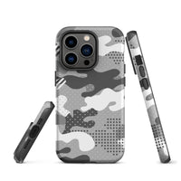 iPhone® Tough Case - Pattern - Winter Camo 1 - Matte - iPhone 14 Pro