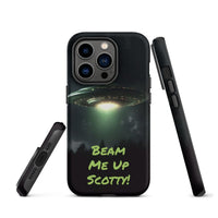 iPhone® Tough Case - Space - Alien UFO Style 1 - Matte - iPhone 14 Pro