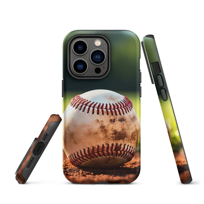 iPhone® Tough Case - Sports - Baseball Style 1 - Matte - iPhone 14 Pro