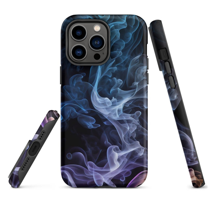 iPhone® Tough Case - Abstract - Smoke Style 3 - Matte - iPhone 14 Pro Max