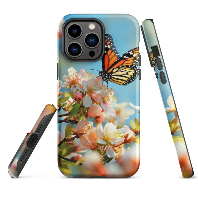 iPhone® Tough Case - Animal - Butterfly Style 1 - Matte - iPhone 14 Pro Max