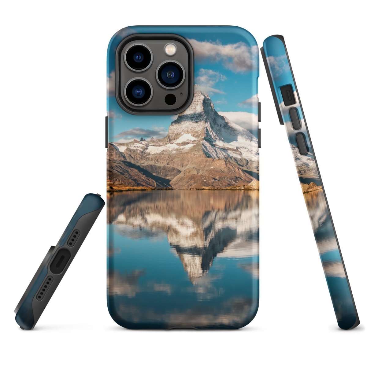 iPhone® Tough Case - Nature - Mountain Style 1 - Matte - iPhone 14 Pro Max