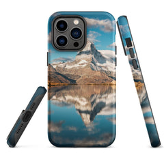 iPhone® Tough Case - Nature - Mountain Style 1 - Matte - iPhone 14 Pro Max