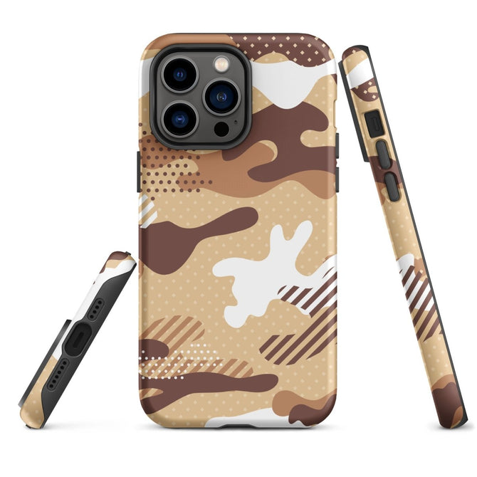 iPhone® Tough Case - Pattern - Desert Camo 1 - Matte - iPhone 14 Pro Max