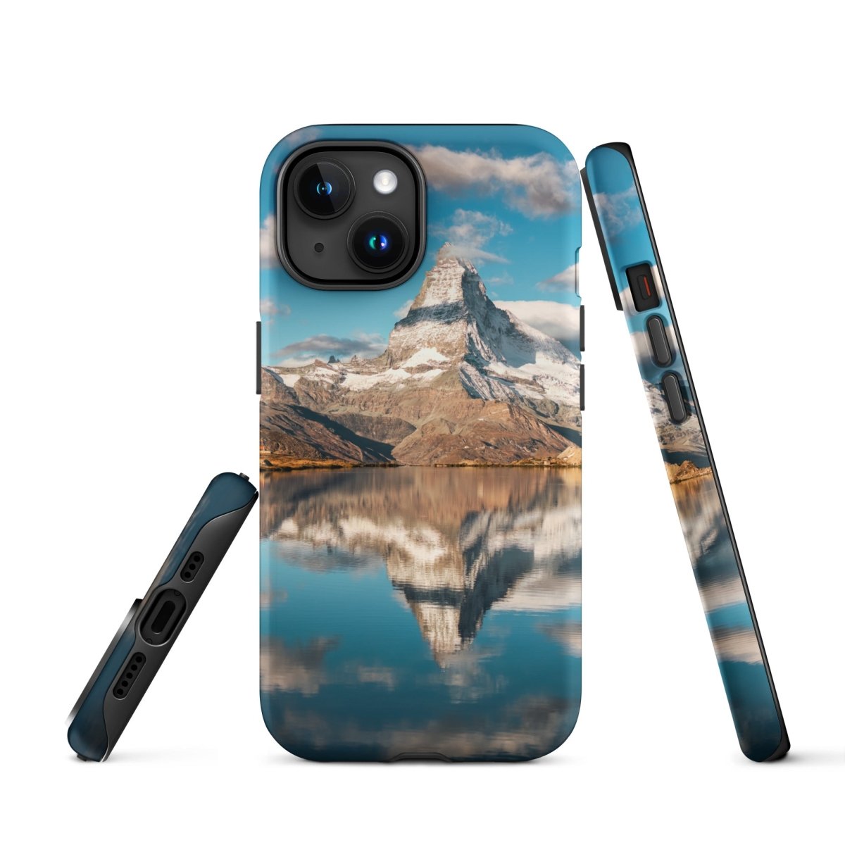 iPhone® Tough Case - Nature - Mountain Style 1 - Matte - iPhone 15