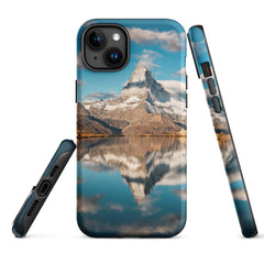iPhone® Tough Case - Nature - Mountain Style 1 - Matte - iPhone 15 Plus