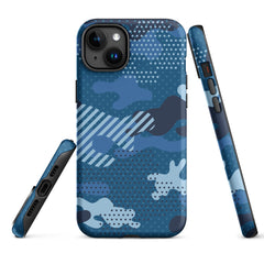 iPhone® Tough Case - Pattern - Water Camo 1 - Matte - iPhone 15 Plus
