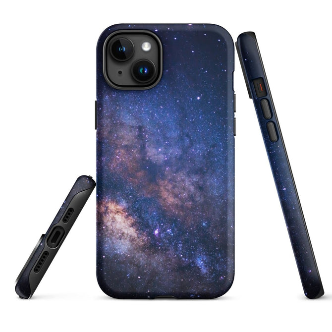 iPhone® Tough Case - Space - Stars/Galaxy Style 1 - Matte - iPhone 15 Plus