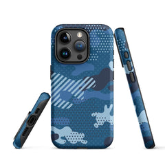 iPhone® Tough Case - Pattern - Water Camo 1 - Matte - iPhone 15 Pro