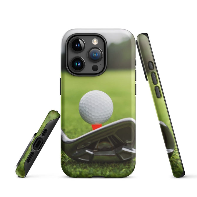 iPhone® Tough Case - Sports - Golf Style 1 - Matte - iPhone 15 Pro