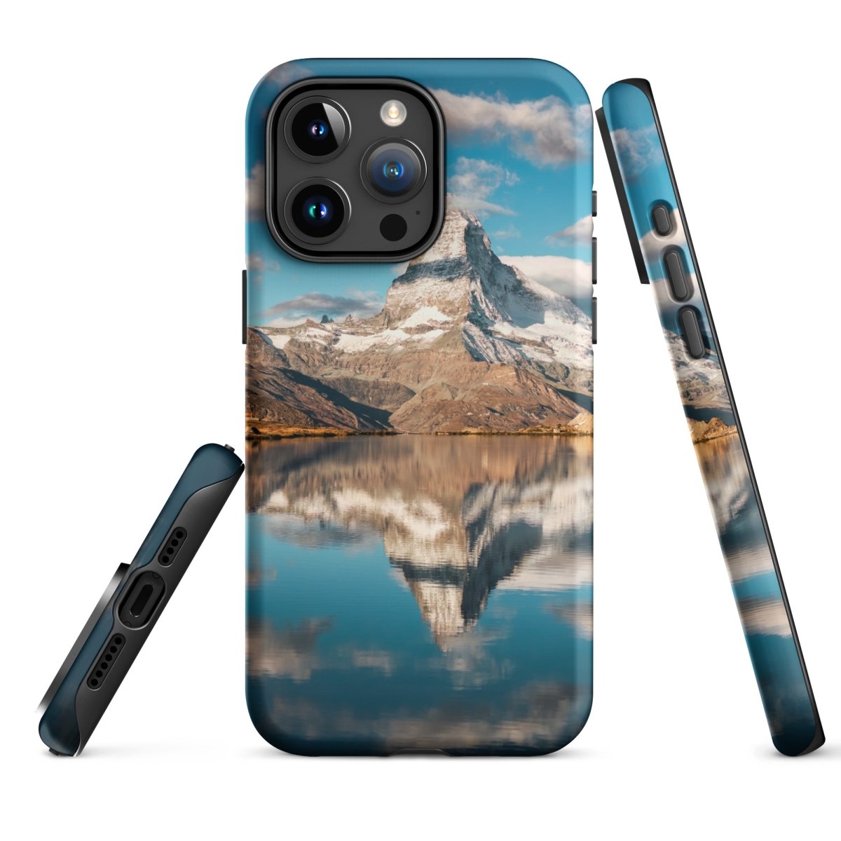 iPhone® Tough Case - Nature - Mountain Style 1 - Matte - iPhone 15 Pro Max