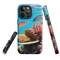 iPhone® Tough Case - Nature - Sea Style 1 - Matte - iPhone 15 Pro Max