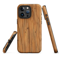 iPhone® Tough Case - Nature - Wood 1 - Matte - iPhone 15 Pro Max