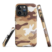 iPhone® Tough Case - Pattern - Desert Camo 1 - Matte - iPhone 15 Pro Max