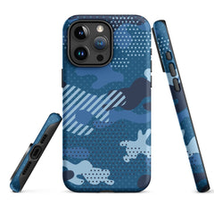 iPhone® Tough Case - Pattern - Water Camo 1 - Matte - iPhone 15 Pro Max