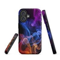 iPhone® Tough Case - Abstract - Smoke Style 4 - Matte - iPhone 16