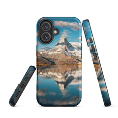 iPhone® Tough Case - Nature - Mountain Style 1 - Matte - iPhone 16