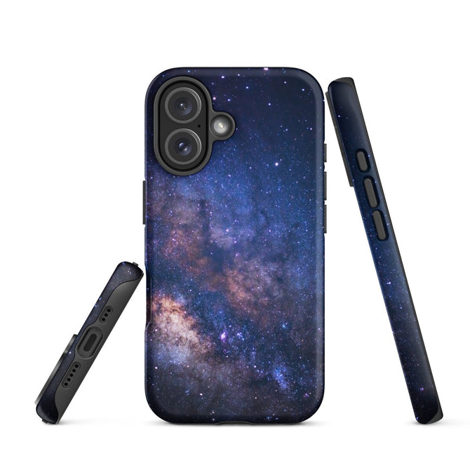 iPhone® Tough Case - Space - Stars/Galaxy Style 1 - Matte - iPhone 16