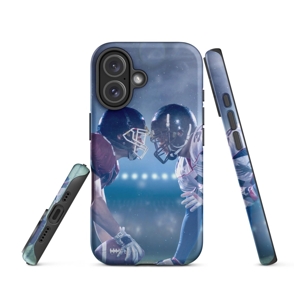 iPhone® Tough Case - Sports - Football Style 1 - Matte - iPhone 16