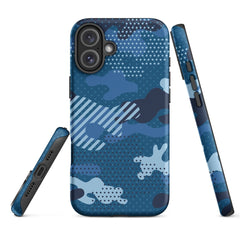 iPhone® Tough Case - Pattern - Water Camo 1 - Matte - iPhone 16 Plus