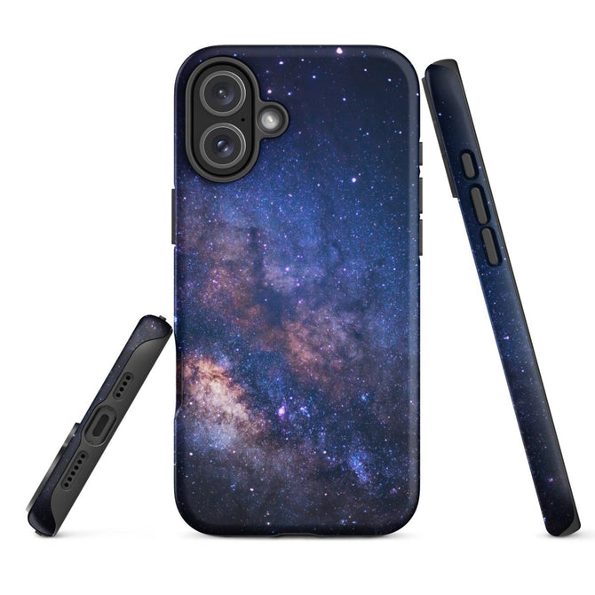 iPhone® Tough Case - Space - Stars/Galaxy Style 1 - Matte - iPhone 16 Plus