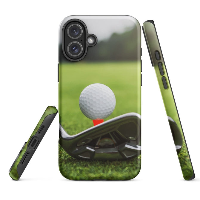 iPhone® Tough Case - Sports - Golf Style 1 - Matte - iPhone 16 Plus