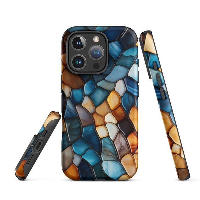 iPhone® Tough Case - Abstract - Geometric Style 4 - Matte - iPhone 16 Pro