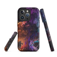 iPhone® Tough Case - Abstract - Smoke Style 1 - Matte - iPhone 16 Pro