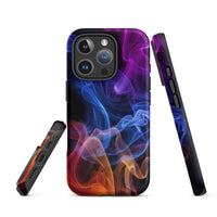 iPhone® Tough Case - Abstract - Smoke Style 4 - Matte - iPhone 16 Pro