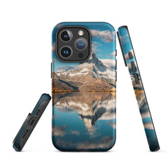 iPhone® Tough Case - Nature - Mountain Style 1 - Matte - iPhone 16 Pro