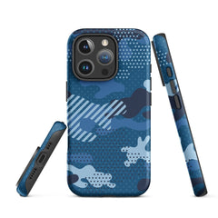 iPhone® Tough Case - Pattern - Water Camo 1 - Matte - iPhone 16 Pro