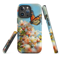 iPhone® Tough Case - Animal - Butterfly Style 1 - Matte - iPhone 16 Pro Max