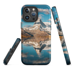 iPhone® Tough Case - Nature - Mountain Style 1 - Matte - iPhone 16 Pro Max