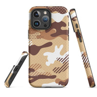 iPhone® Tough Case - Pattern - Desert Camo 1 - Matte - iPhone 16 Pro Max