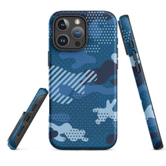 iPhone® Tough Case - Pattern - Water Camo 1 - Matte - iPhone 16 Pro Max