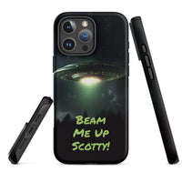 iPhone® Tough Case - Space - Alien UFO Style 1 - Matte - iPhone 16 Pro Max