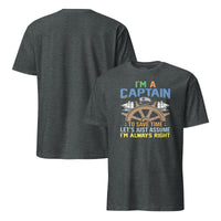 Unisex Adult Softstyle® Essentials T-Shirt | Gildan 64000 - Boating - I'm A Captain