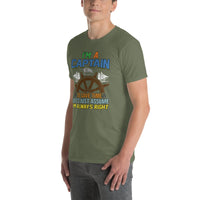 Unisex Adult Softstyle® Essentials T-Shirt | Gildan 64000 - Boating - I'm A Captain