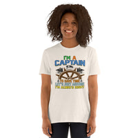 Unisex Adult Softstyle® Essentials T-Shirt | Gildan 64000 - Boating - I'm A Captain