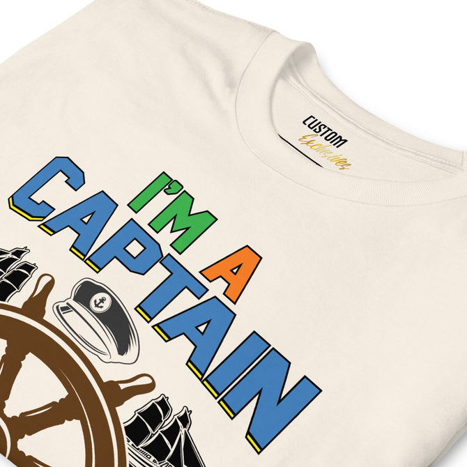 Unisex Adult Softstyle® Essentials T-Shirt | Gildan 64000 - Boating - I'm A Captain