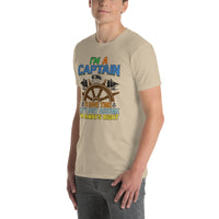 Unisex Adult Softstyle® Essentials T-Shirt | Gildan 64000 - Boating - I'm A Captain