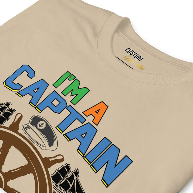 Unisex Adult Softstyle® Essentials T-Shirt | Gildan 64000 - Boating - I'm A Captain